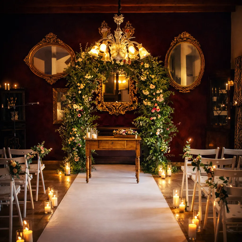 Elegantes Blumenarrangement für ein exklusives Ambiente